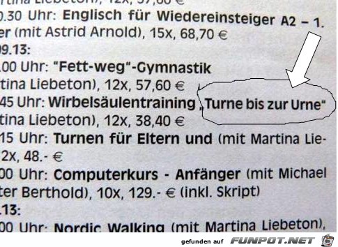 Turn dich kaputt Turn dich kaputt