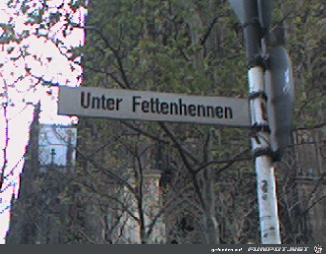 Strassenschild