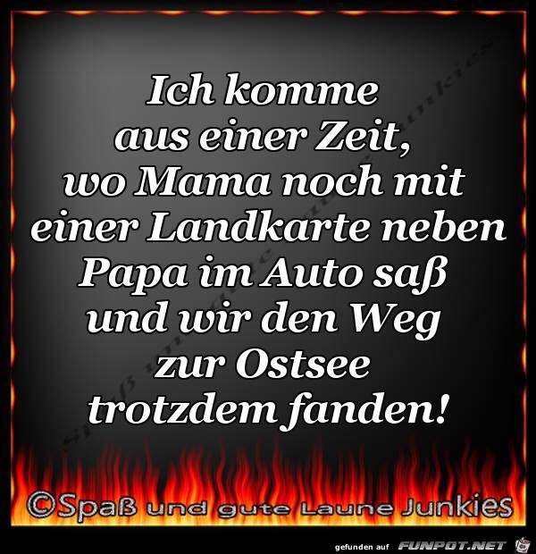 Ich komme aus einer Zeit Ich komme aus einer Zeit