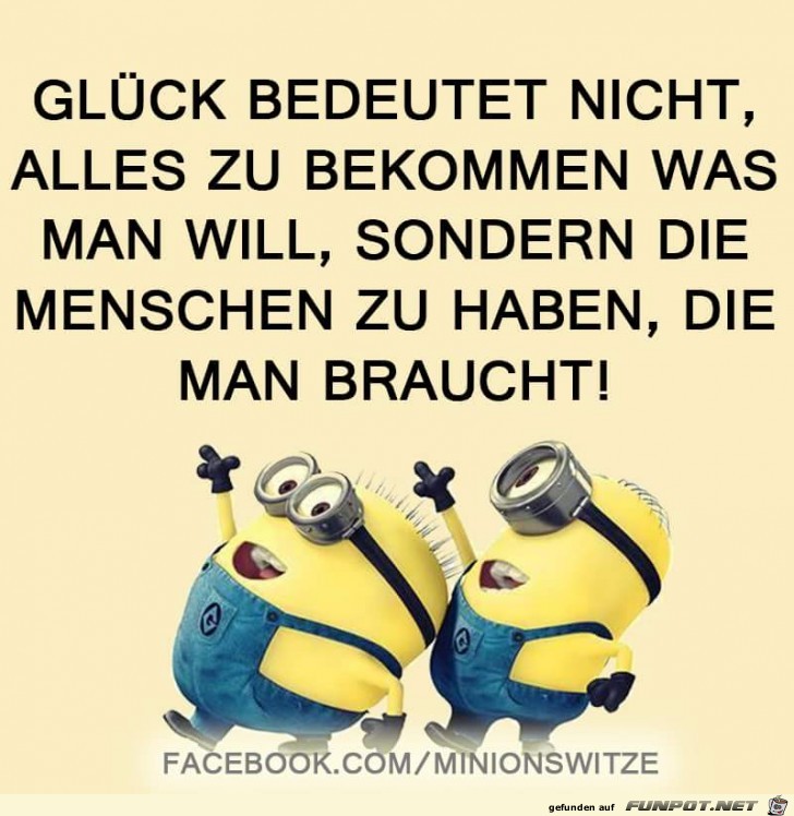 Glueck bedeutet