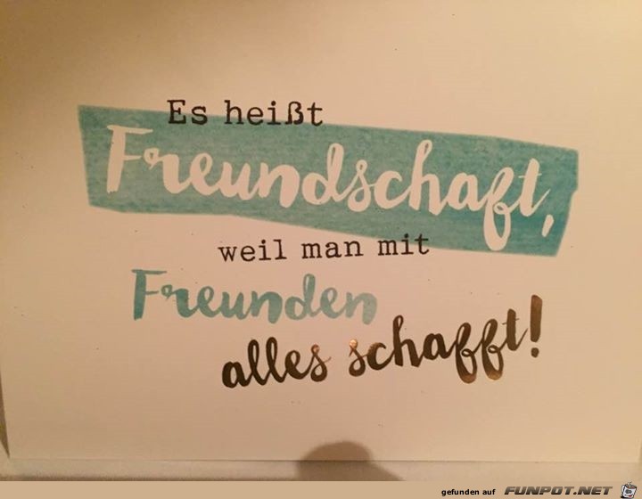 alles schafft alles schafft