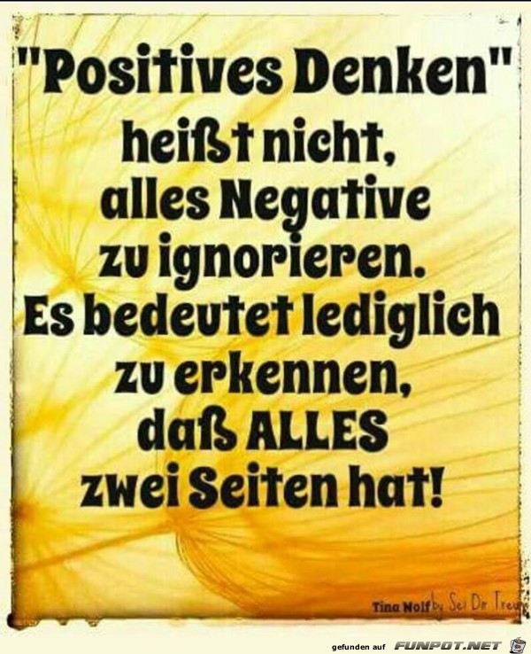 positives Denken