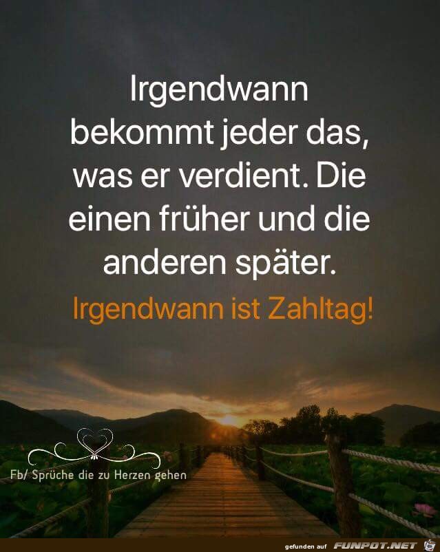 irgendwann