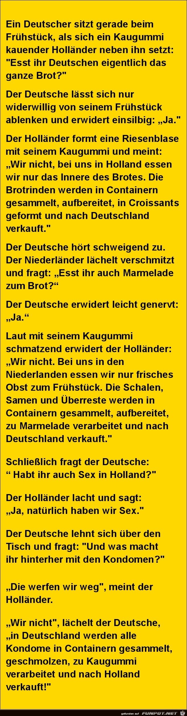 ein Deutscher und ein Hollaender ein Deutscher und ein Hollaender