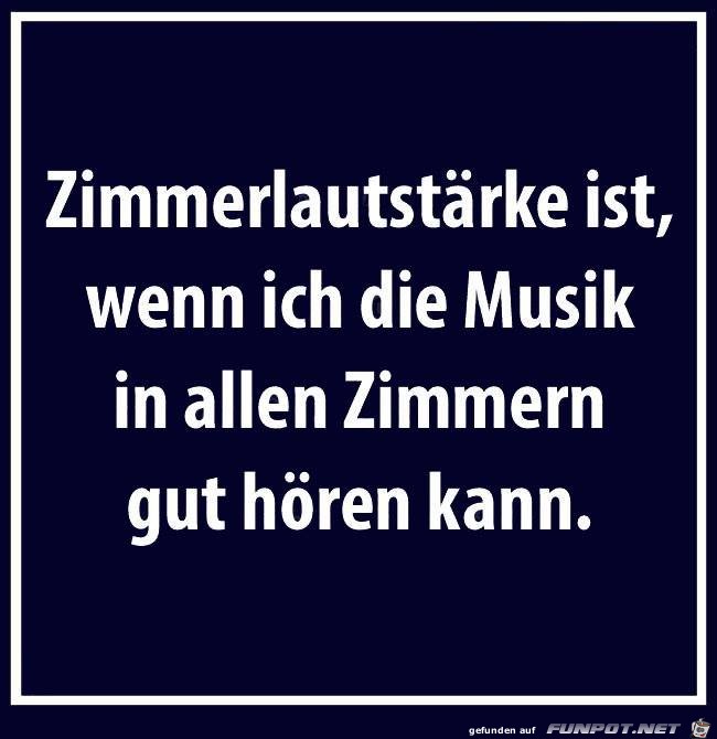 Zimmerlautstaerke Zimmerlautstaerke