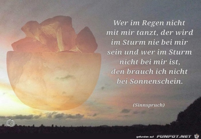 im Regen im Regen