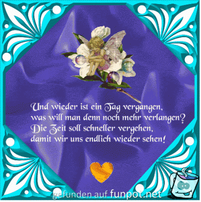 Und wieder ist ein Tag vergangen Und wieder ist ein Tag vergangen