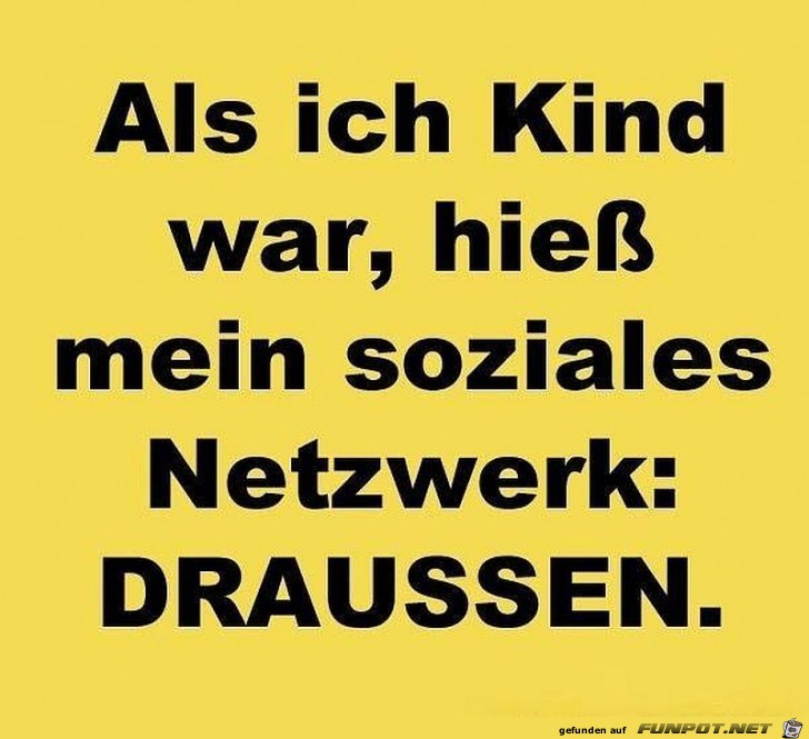 Als ich Kind war