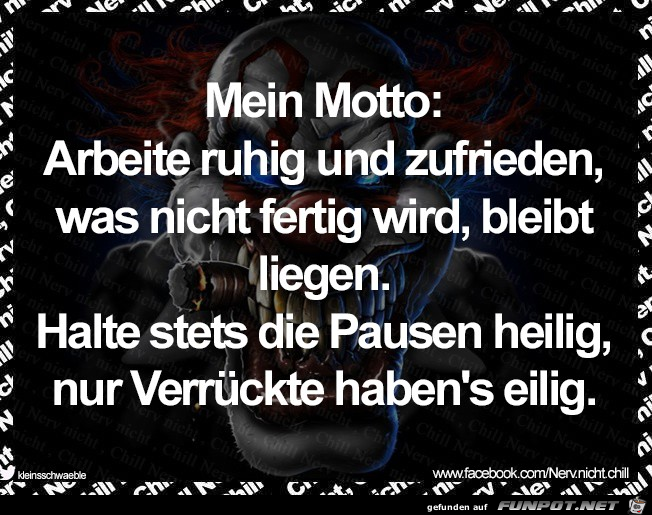 Mein Motto