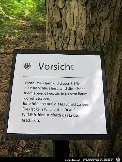 Vorsicht