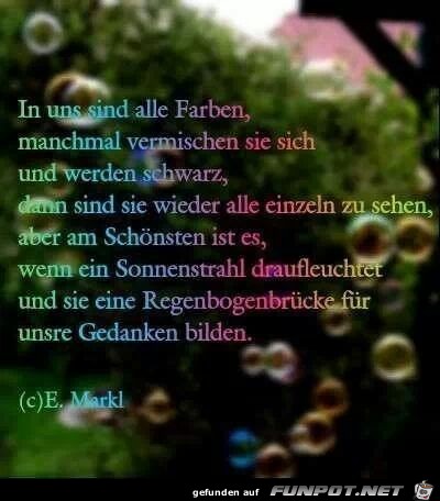 In uns sind alle Farben... In uns sind alle Farben...