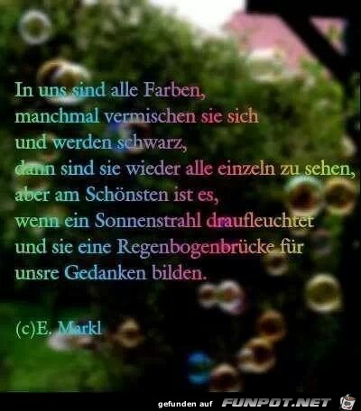 In uns sind alle Farben...