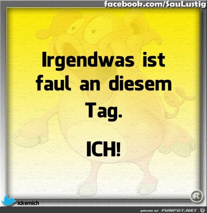 Irgendwas ist faul