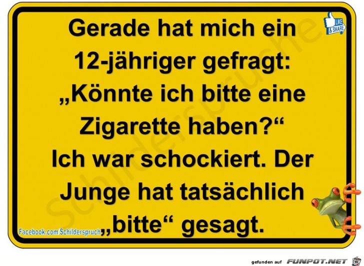 Gerade hat mich ein 12jaehriger gefragt Gerade hat mich ein 12jaehriger gefragt