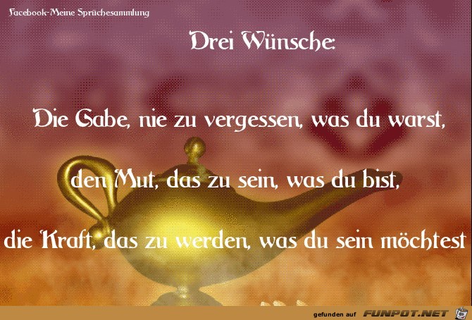 Drei Wnsche