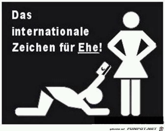 Das Zeichen fuer Ehe Das Zeichen fuer Ehe