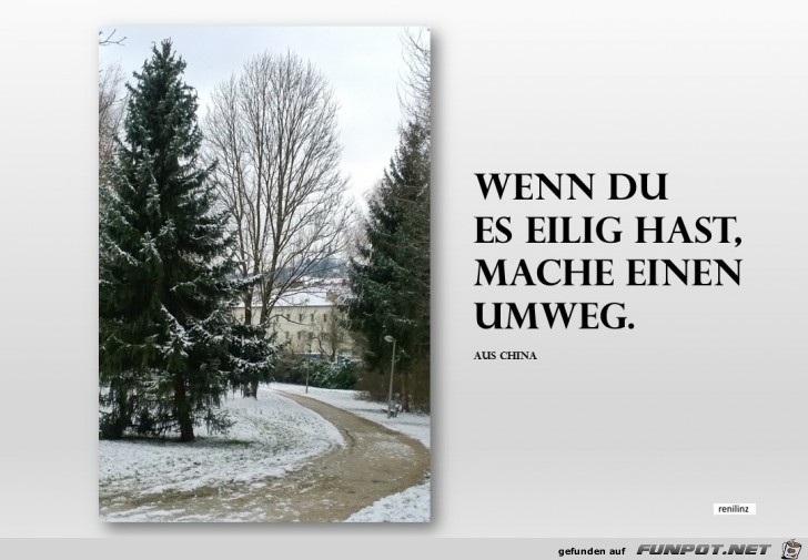 Wenn du es eilig hast Wenn du es eilig hast