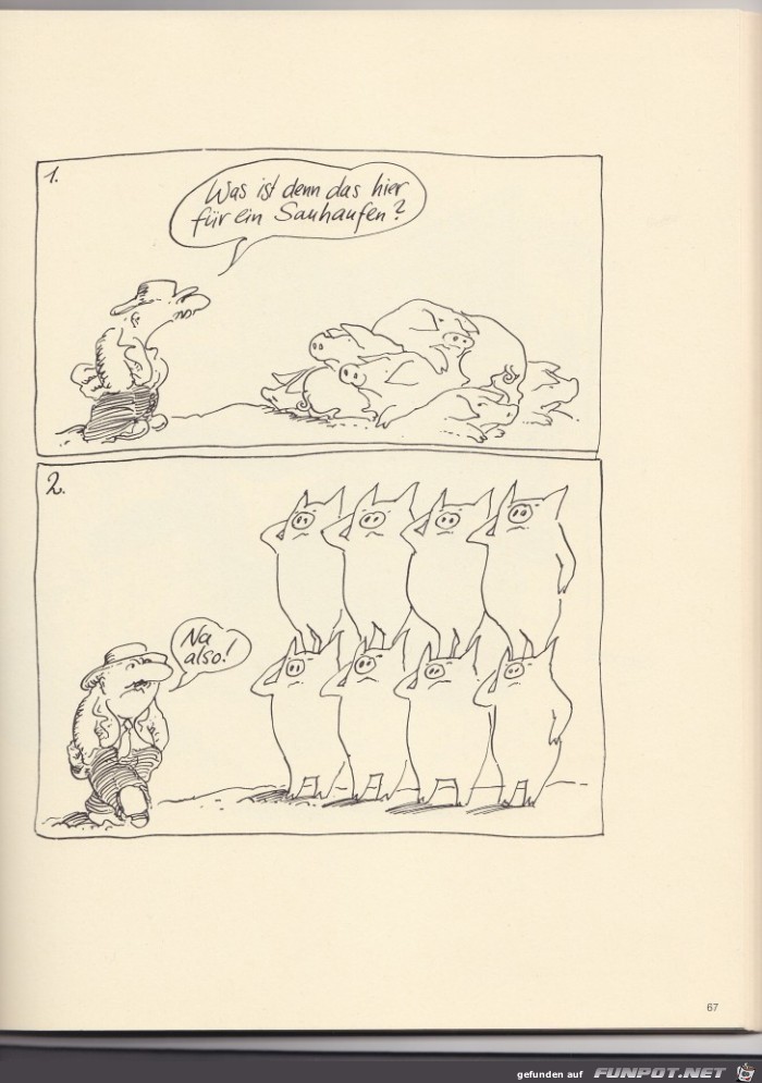 Karikaturen von F.K. Waechter