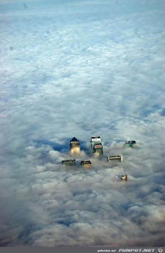 Der Beweis warum Wolkenkratzer so heissen Der Beweis warum Wolkenkratzer so heissen
