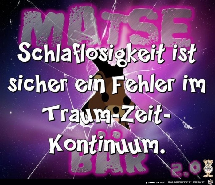 Schlaflosigkeit