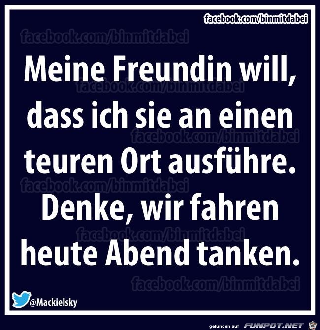 Mit Freundin ausgehen Mit Freundin ausgehen