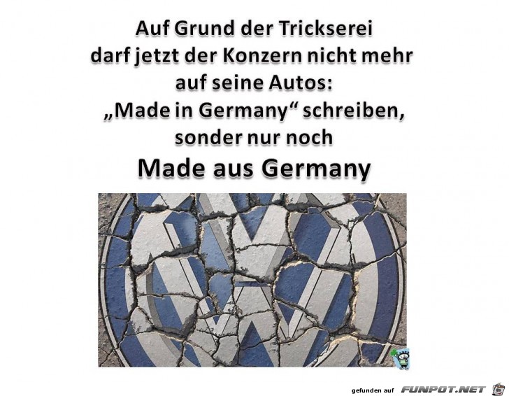 Made aus Germany Made aus Germany