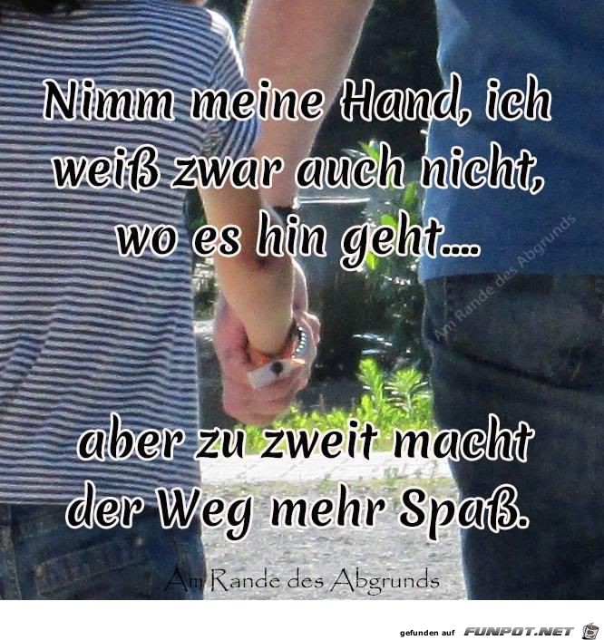 Nimm meine Hand Nimm meine Hand