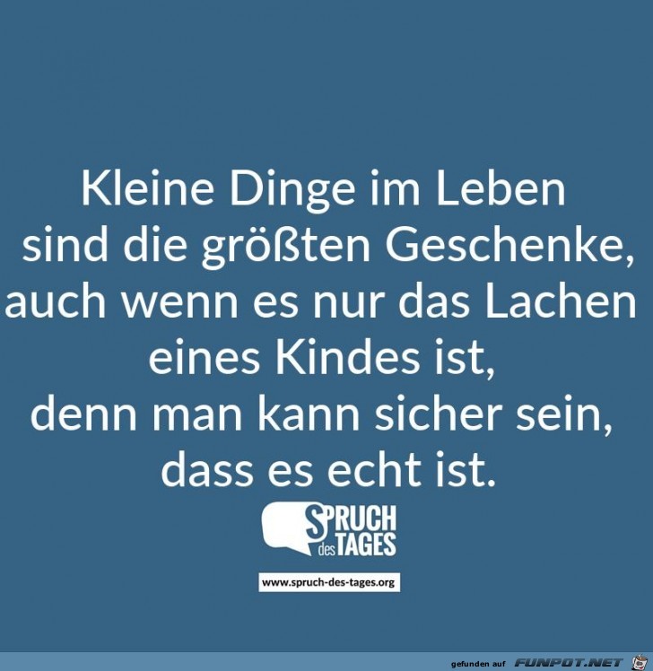 kleine dinge im Leben kleine dinge im Leben