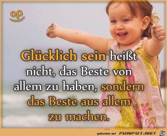 Gluecklich sein Gluecklich sein