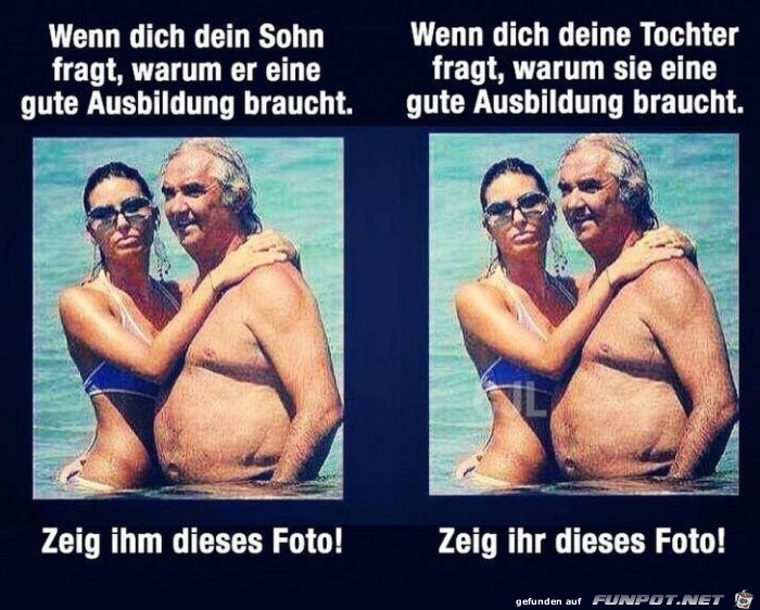 Sohn und Tochter