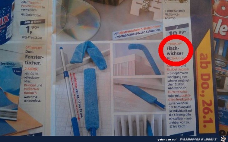 Aus dem aktuellen Prospekt von Lidl ab 26.1. Aus dem aktuellen Prospekt von Lidl ab 26.1.