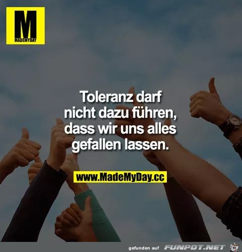 toleranz 8