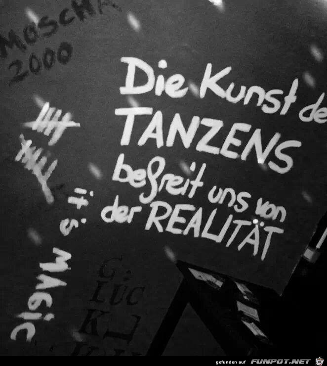 Die Kunst des Tanzens...