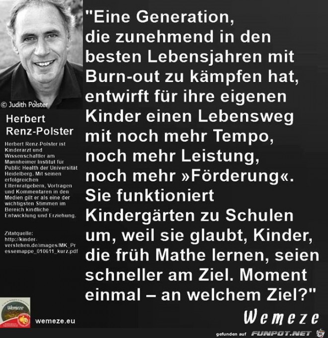 Eine Generation, die..