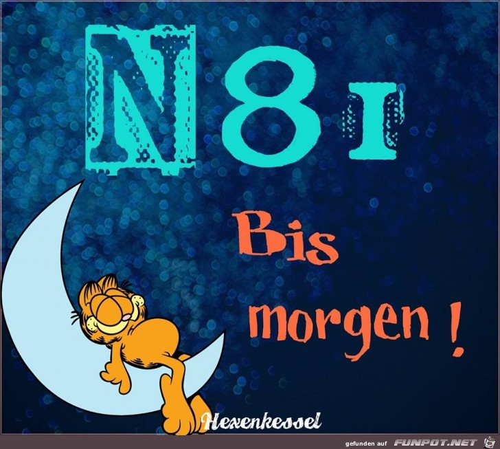 Bis morgen