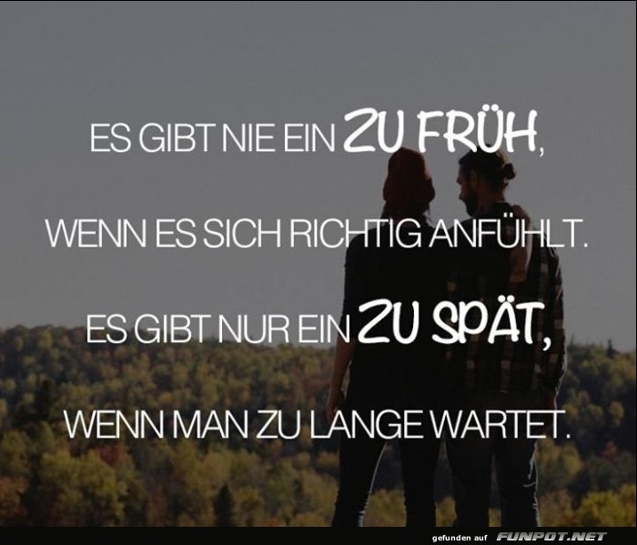 zu spaet zu spaet