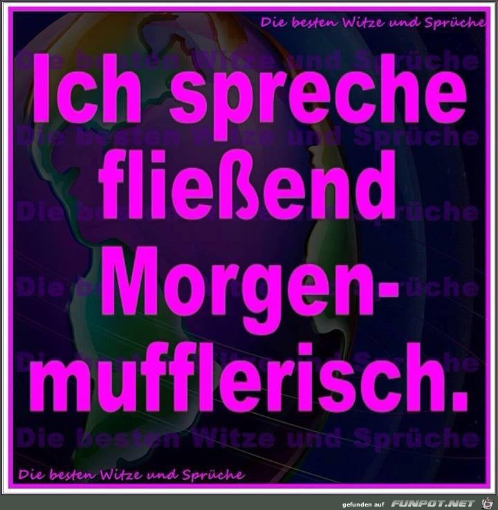 Ich spreche fließend... Ich spreche fließend...
