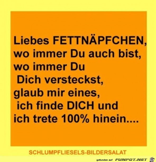 Fettnaepfchen