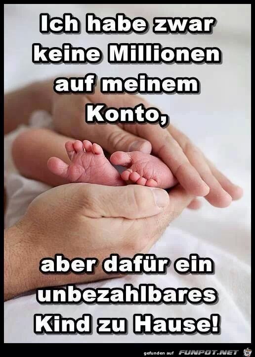 Ich habe zwar keine Million...