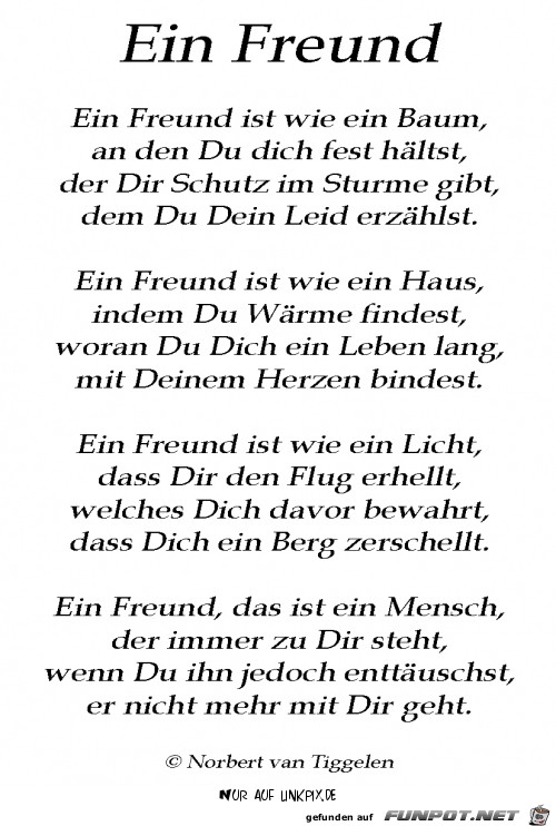 ein freund ein freund