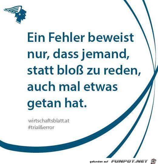 ein Fehler