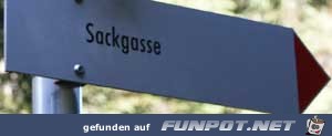 sackgasse sackgasse