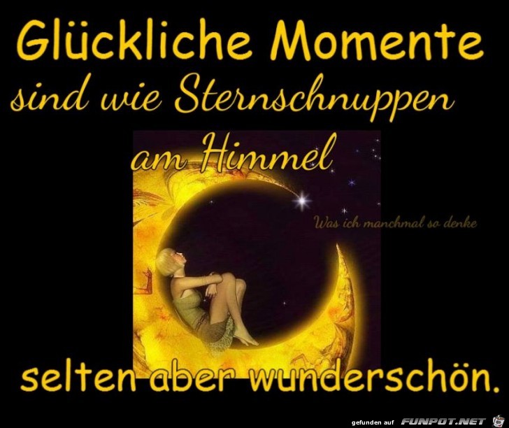 Gluechliche Momente