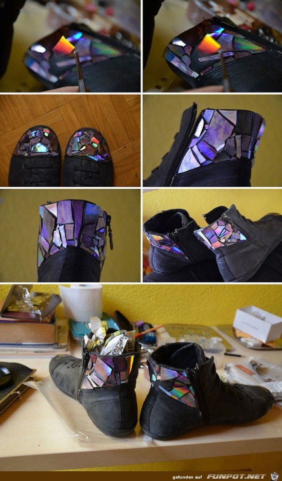 Kunstwerke aus alten CD s 20 Kunstwerke aus alten CD s 20