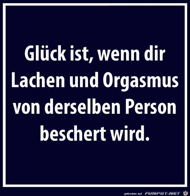 Glueck ist Glueck ist
