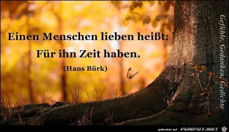 Für ihn Zeit haben Für ihn Zeit haben