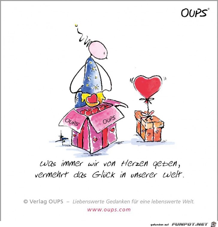Was immer wir von Herzen geben Was immer wir von Herzen geben