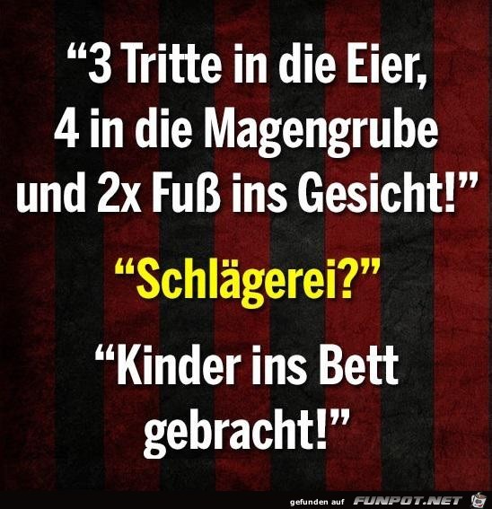 Schlaegerei