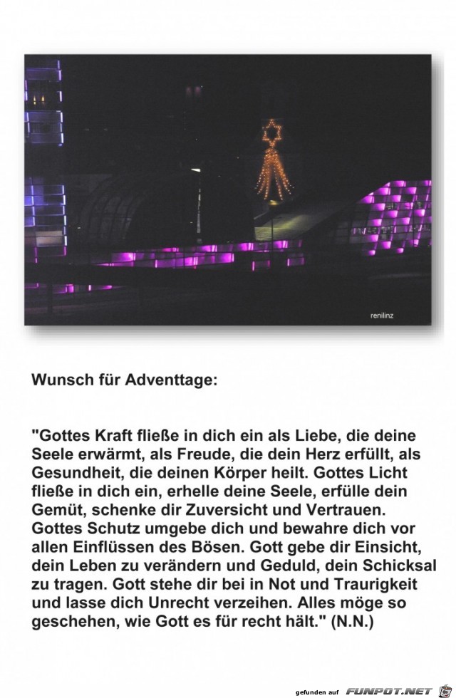 Unser Wunsch fuer Adventtage Unser Wunsch fuer Adventtage