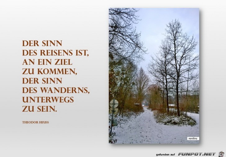 Der Sinn des Reisens